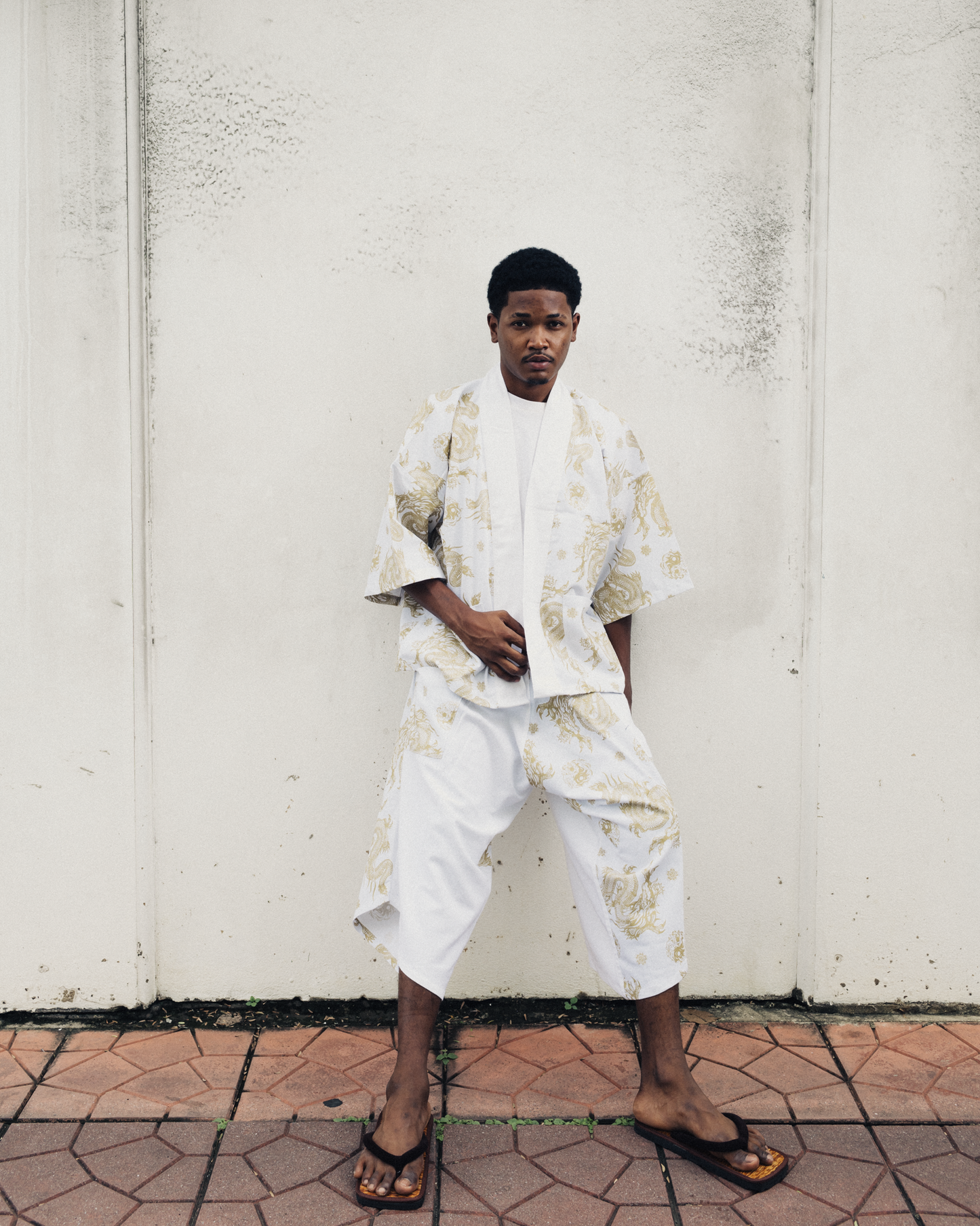 Dragon in White Pants (Unisex)