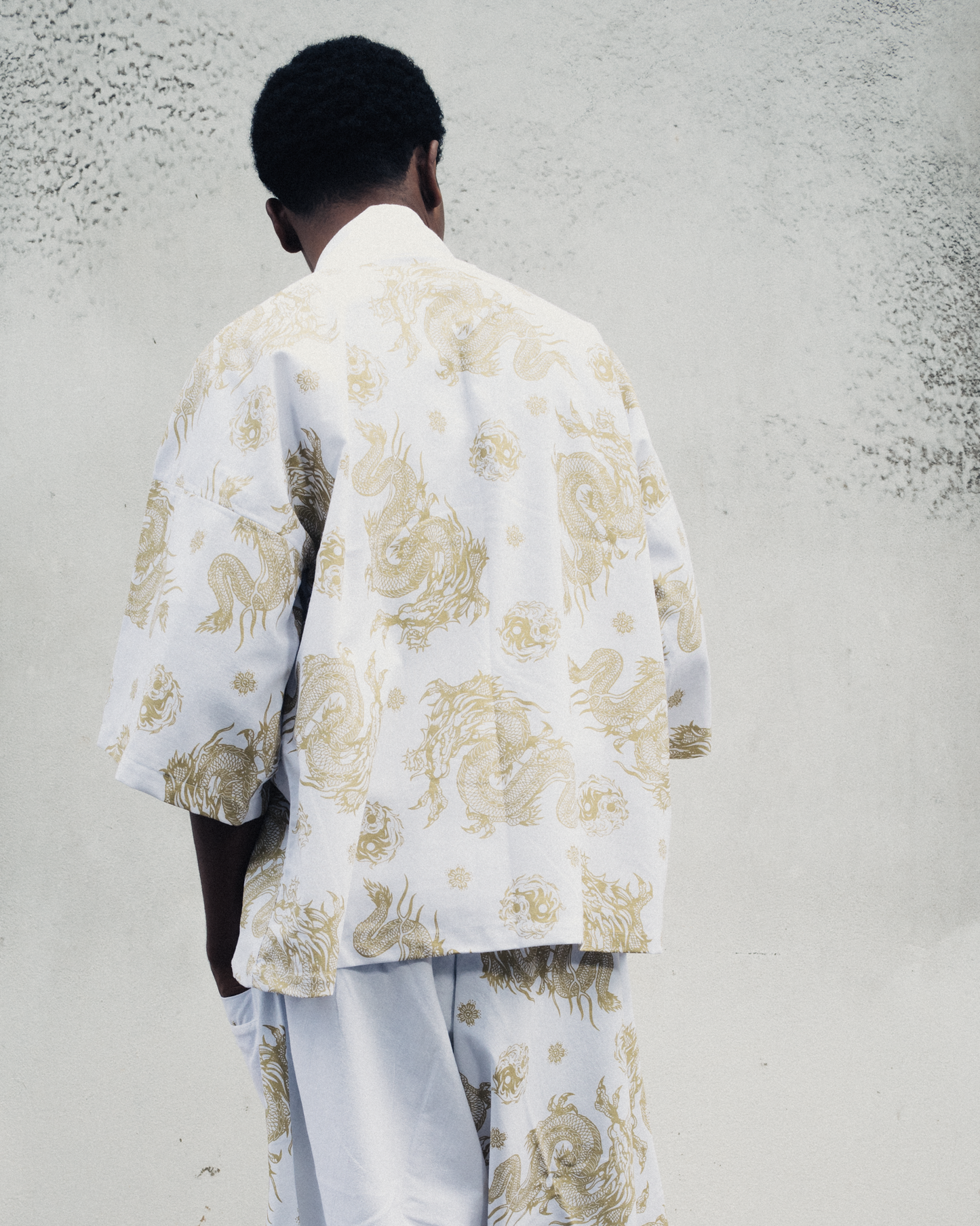 Dragon in White Kimono
