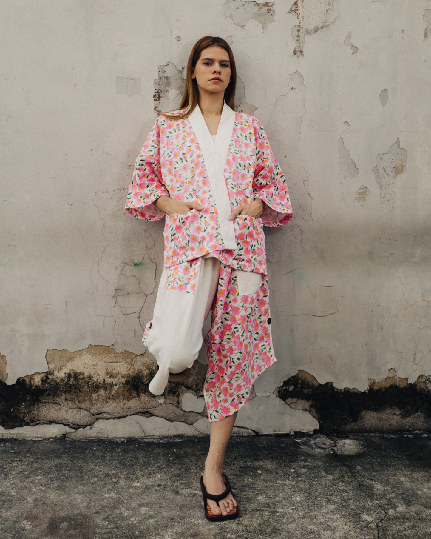 Pink Blossom Pants (Unisex)