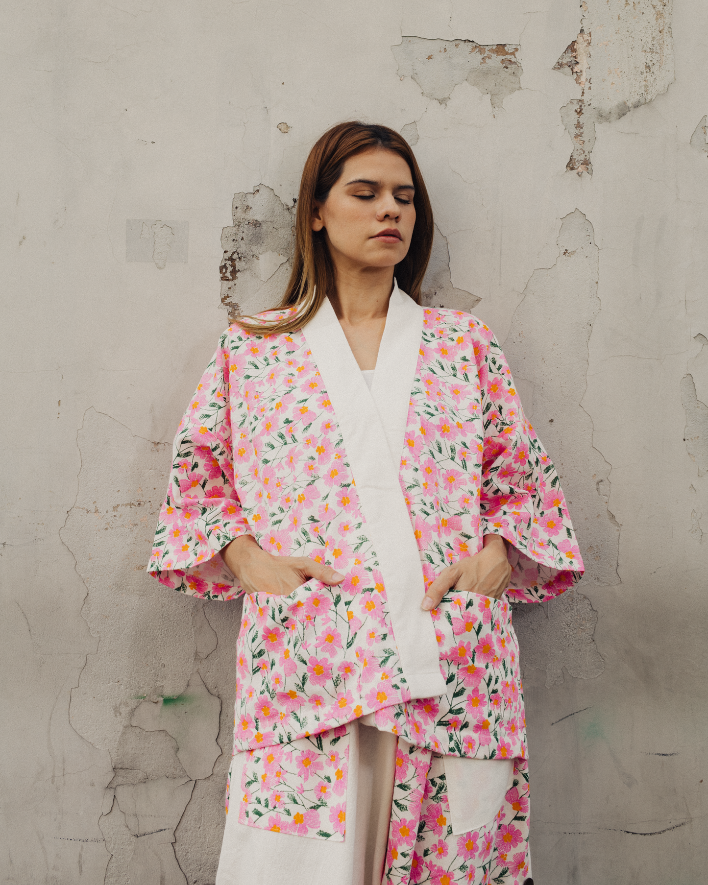 Pink Blossom Kimono (Unisex)