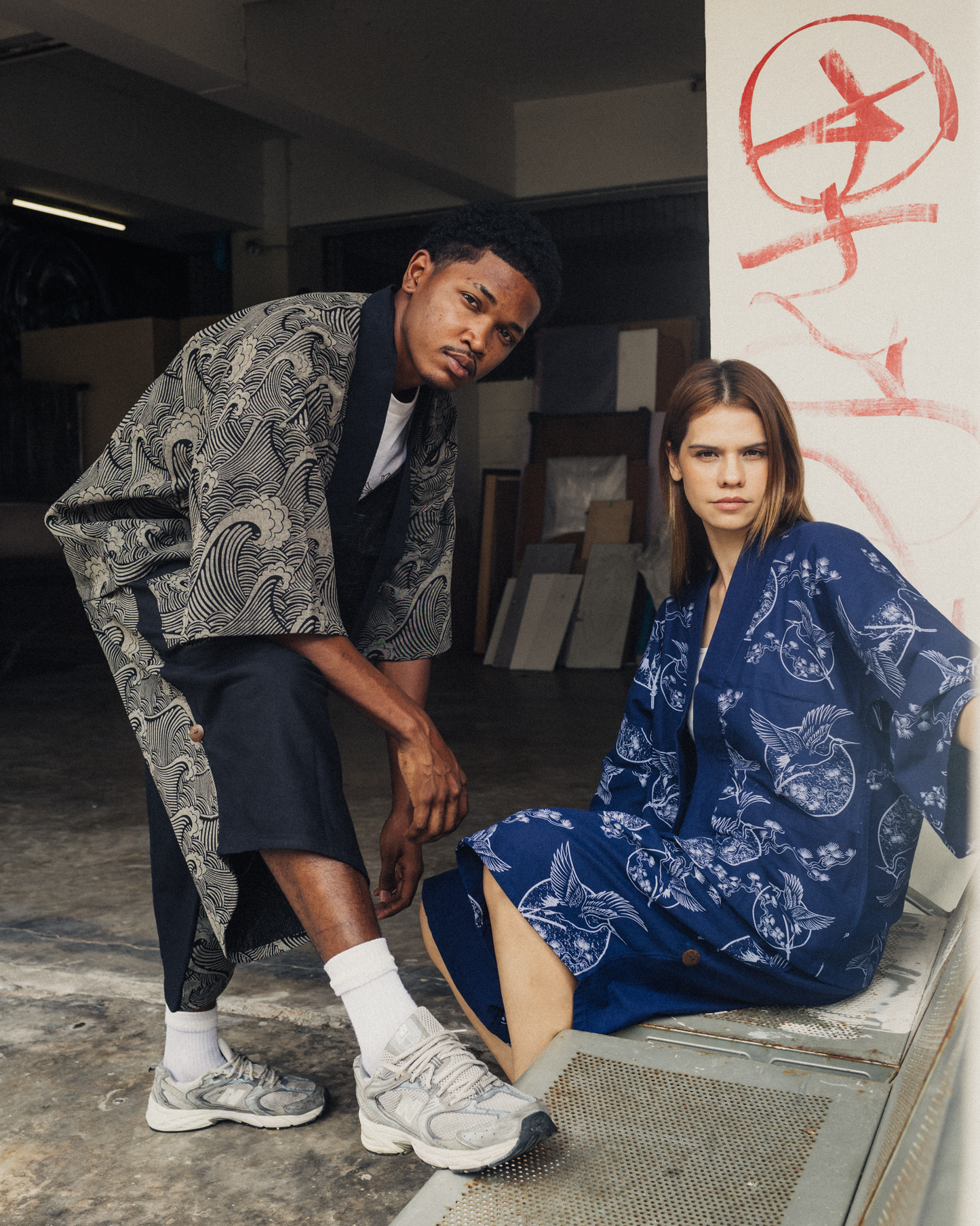 Happy Crane Pants (Unisex)