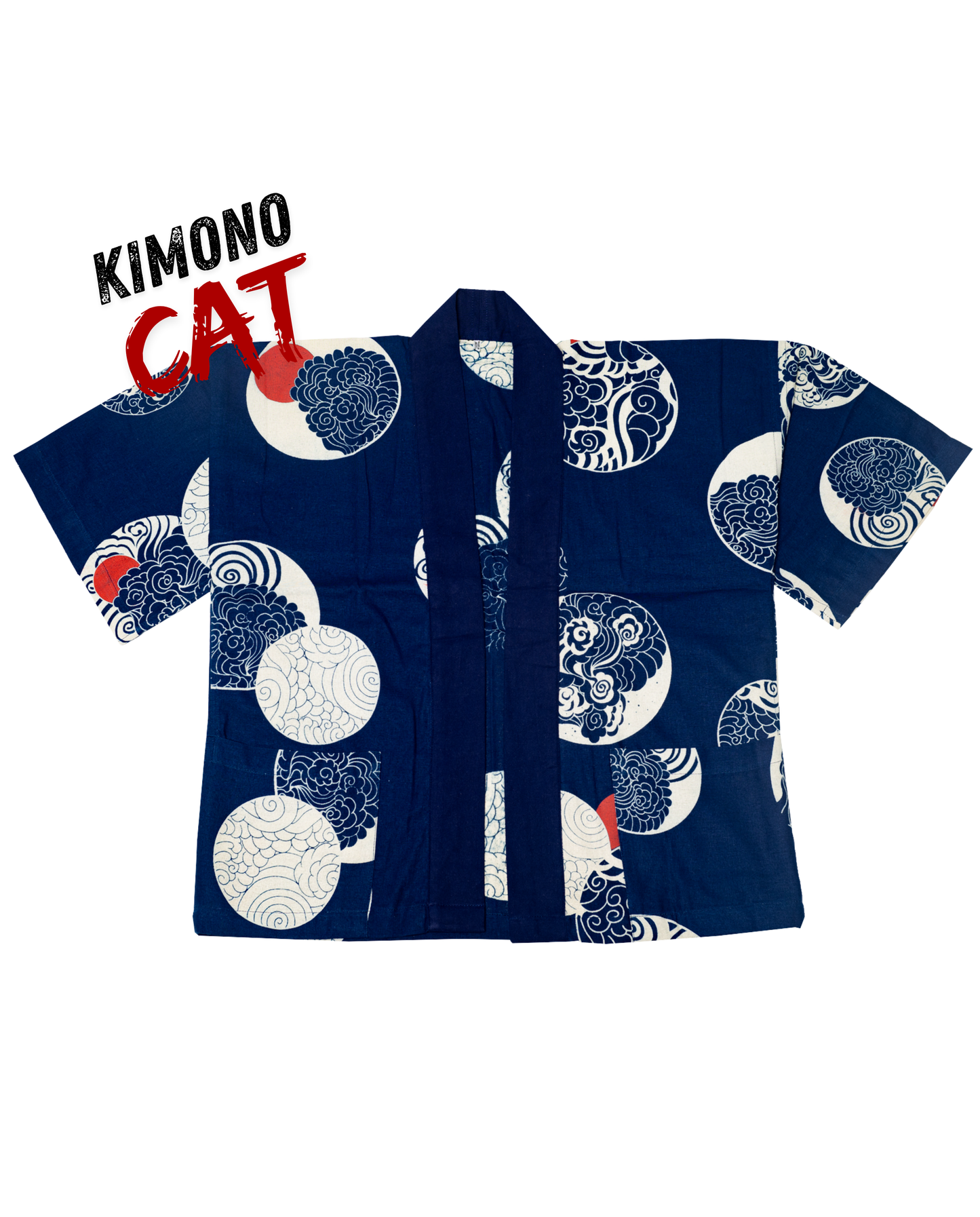 Asahi Japanese Rising Sun in Blue Kimono (Unisex)