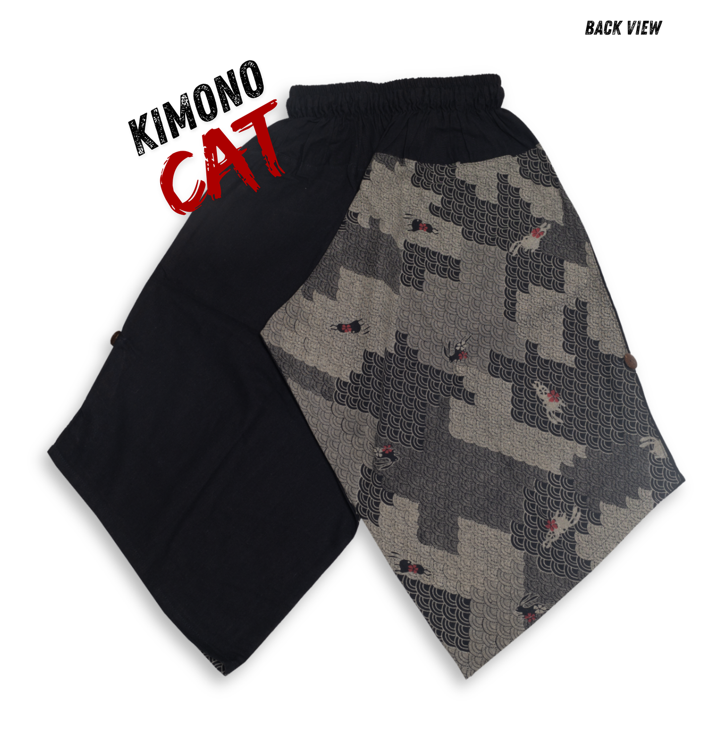 Bunny on Cloud in Black Pants (Unisex)