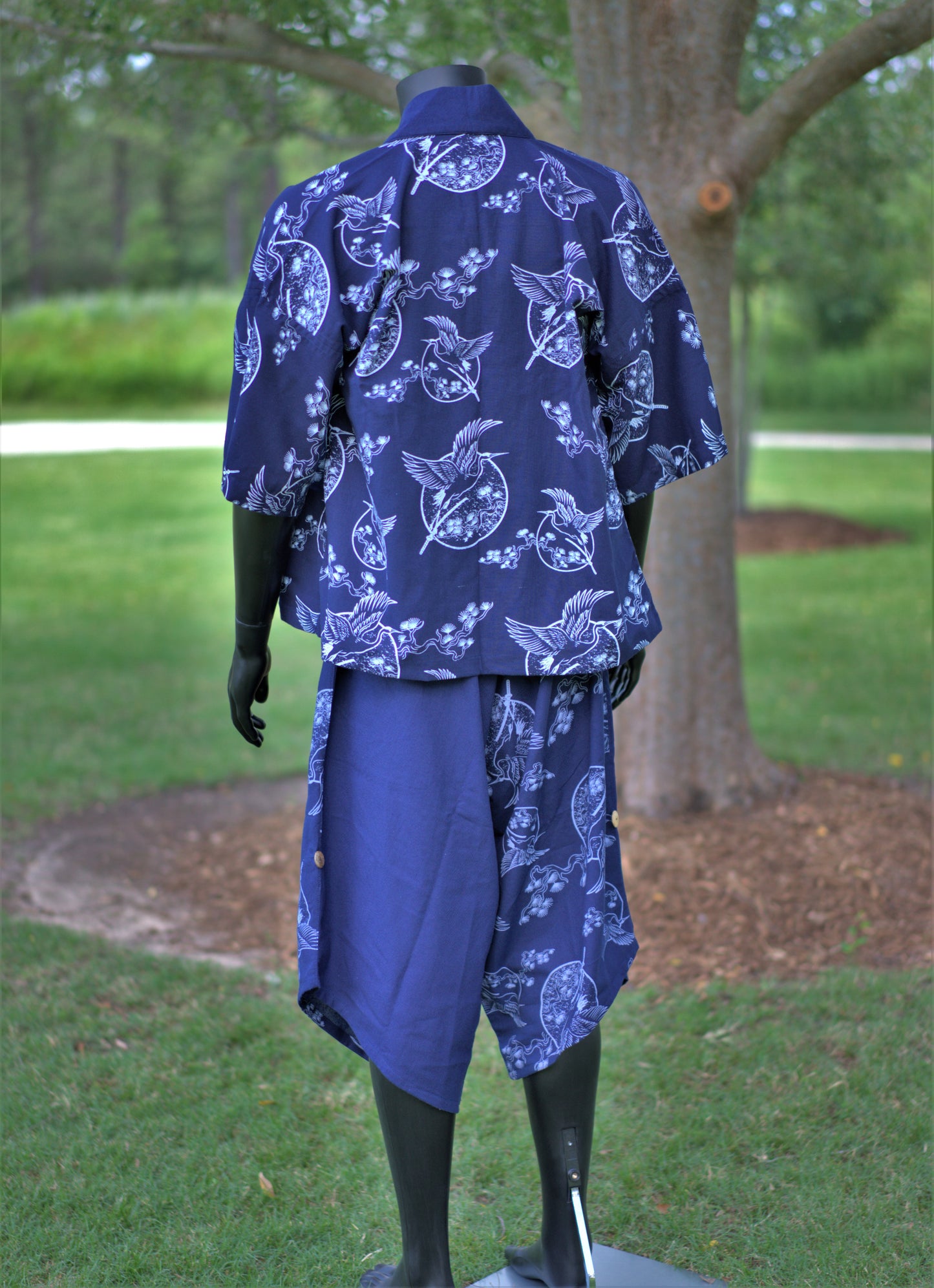 Happy Crane Kimono