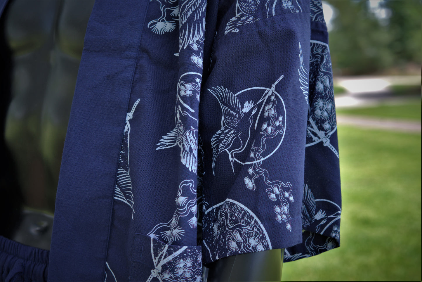 Happy Crane Kimono