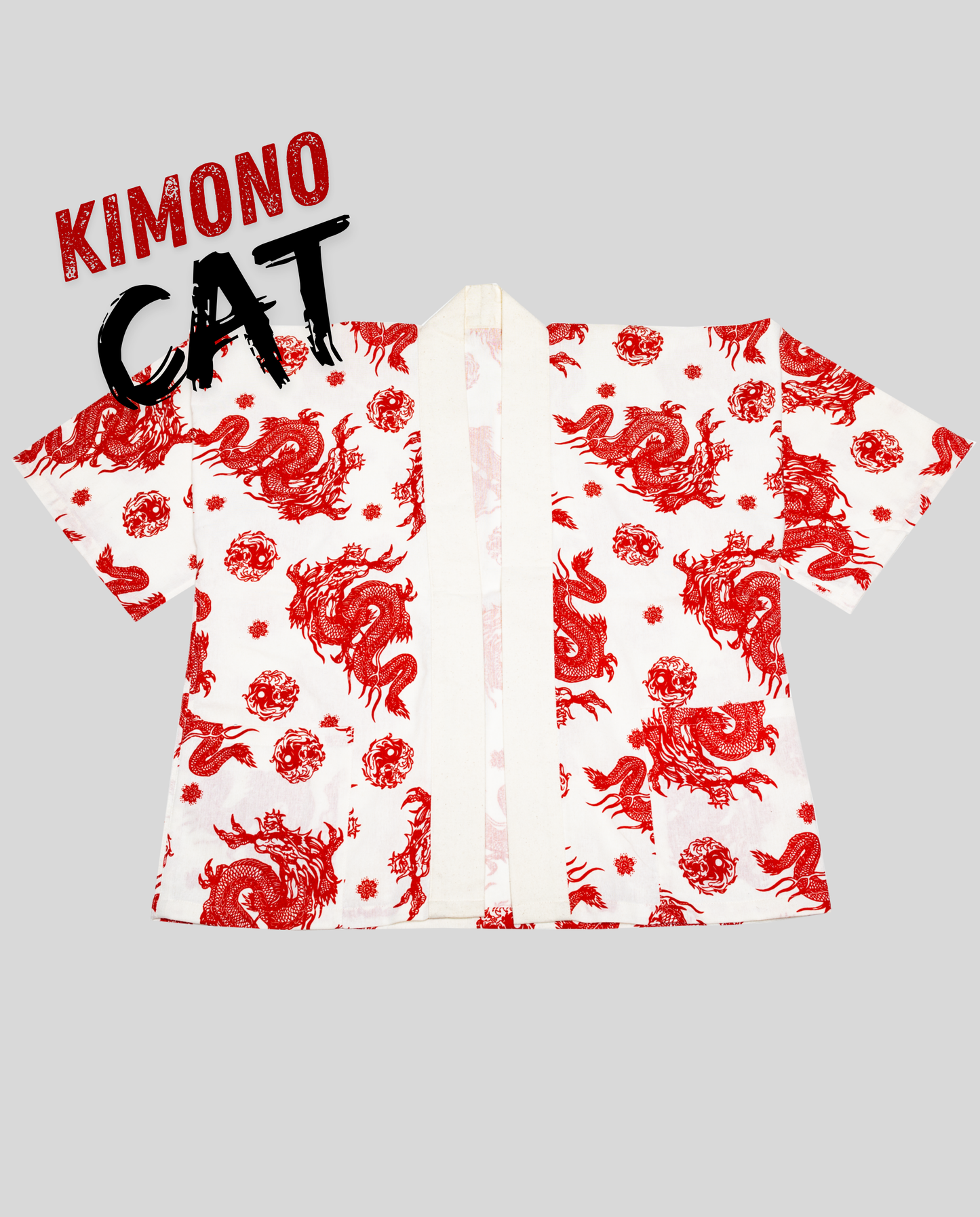 Red Dragon in White Kimono