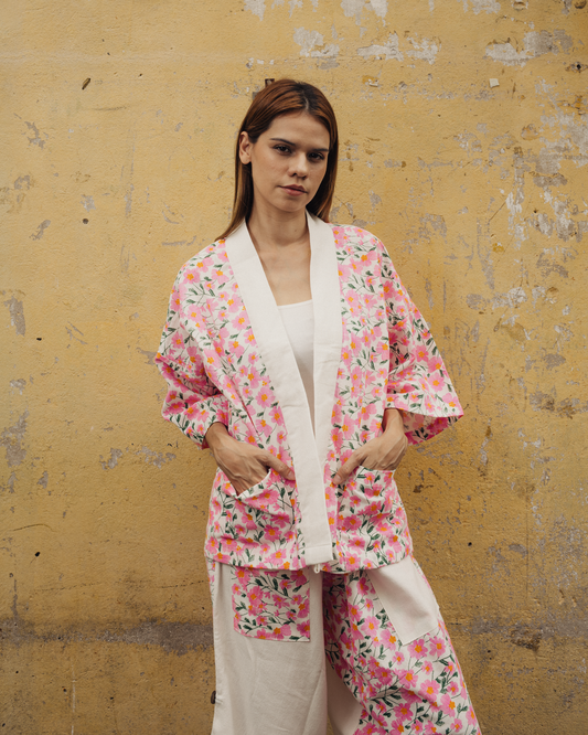 Pink Blossom Kimono (Unisex)