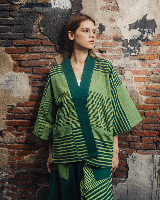 Midori Shima Kimono