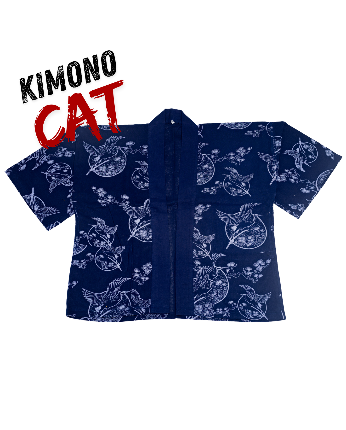 Happy Crane Kimono