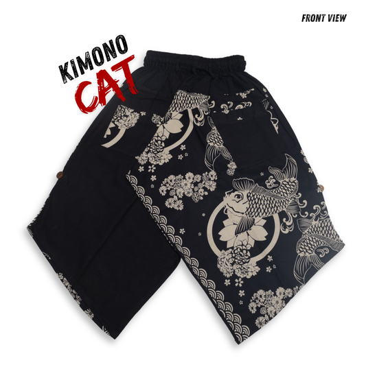Koi fish in Black Pants (Unisex)