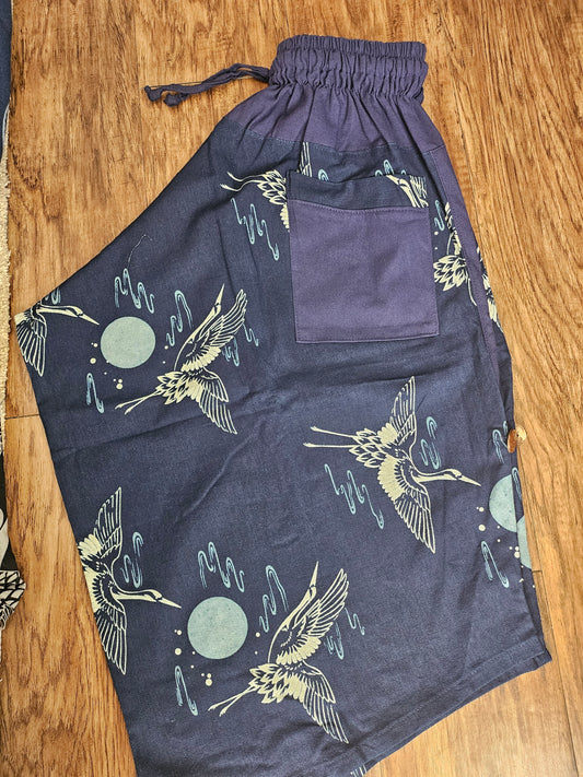 Crane & Cloud Pants (Unisex)